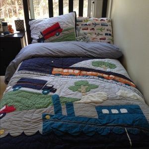 Check Organic Duvet Cover